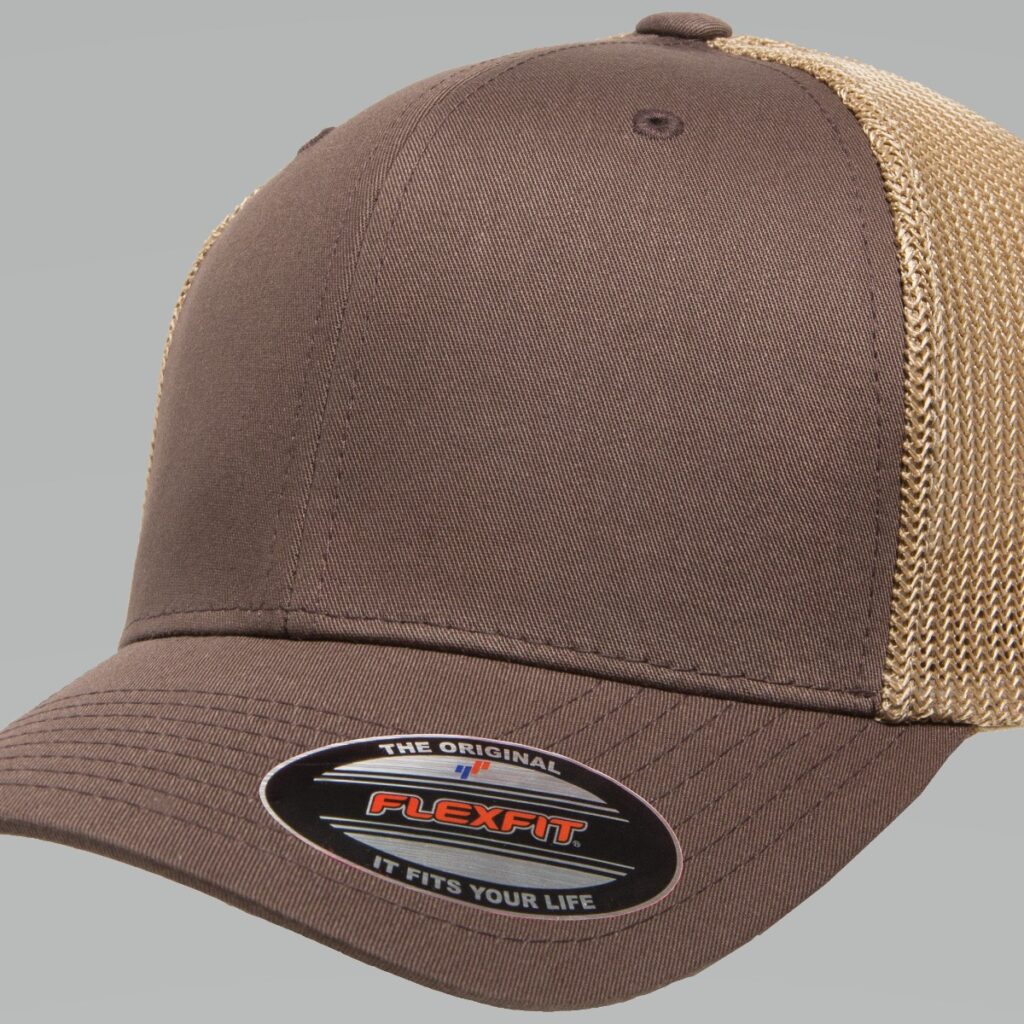 Two-Tone Flexfit Packaging Trucker Coast Services – Retro Central
